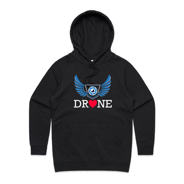 Heart and Blue Wings (Womens) Thumbnail