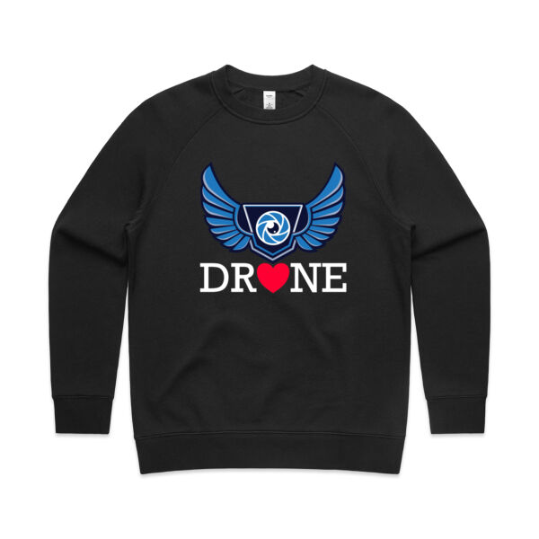 Heart and Blue Wings (Womens) 2 Thumbnail